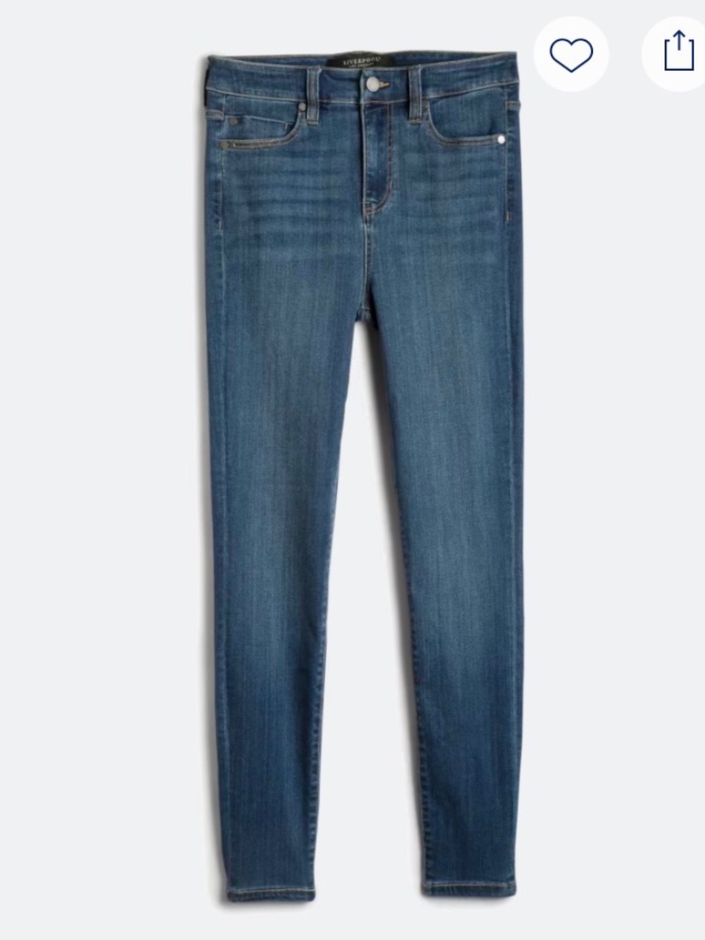 Liverpool Los Angeles - Abby High Rise Skinny Jean